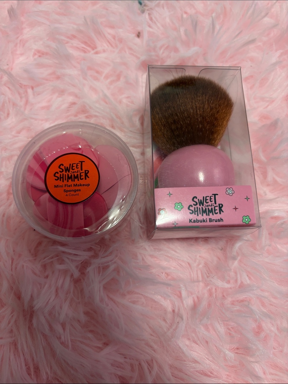 You Are Beautiful Floral Makeup Bag + Pink Beauty Accessories (4) - Picture 4 of 9